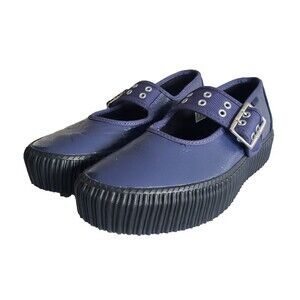 VANS Mary Jane Creeper Platform Shoe - Purple Women's Size 8